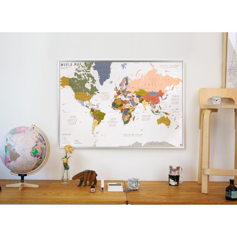 Weltkarte Poster - Worldmap